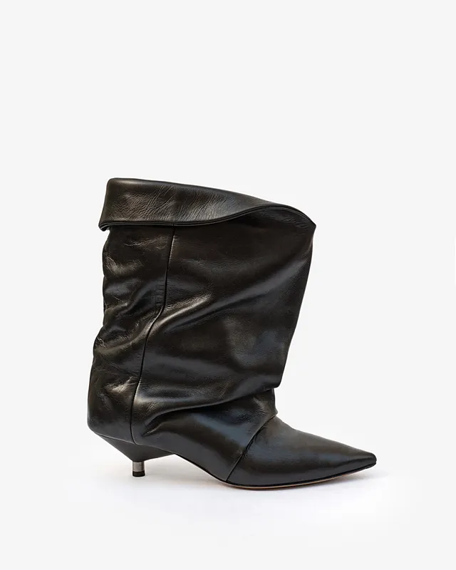 Isabel Marant Edrik BO0120FA bottines cuir noir