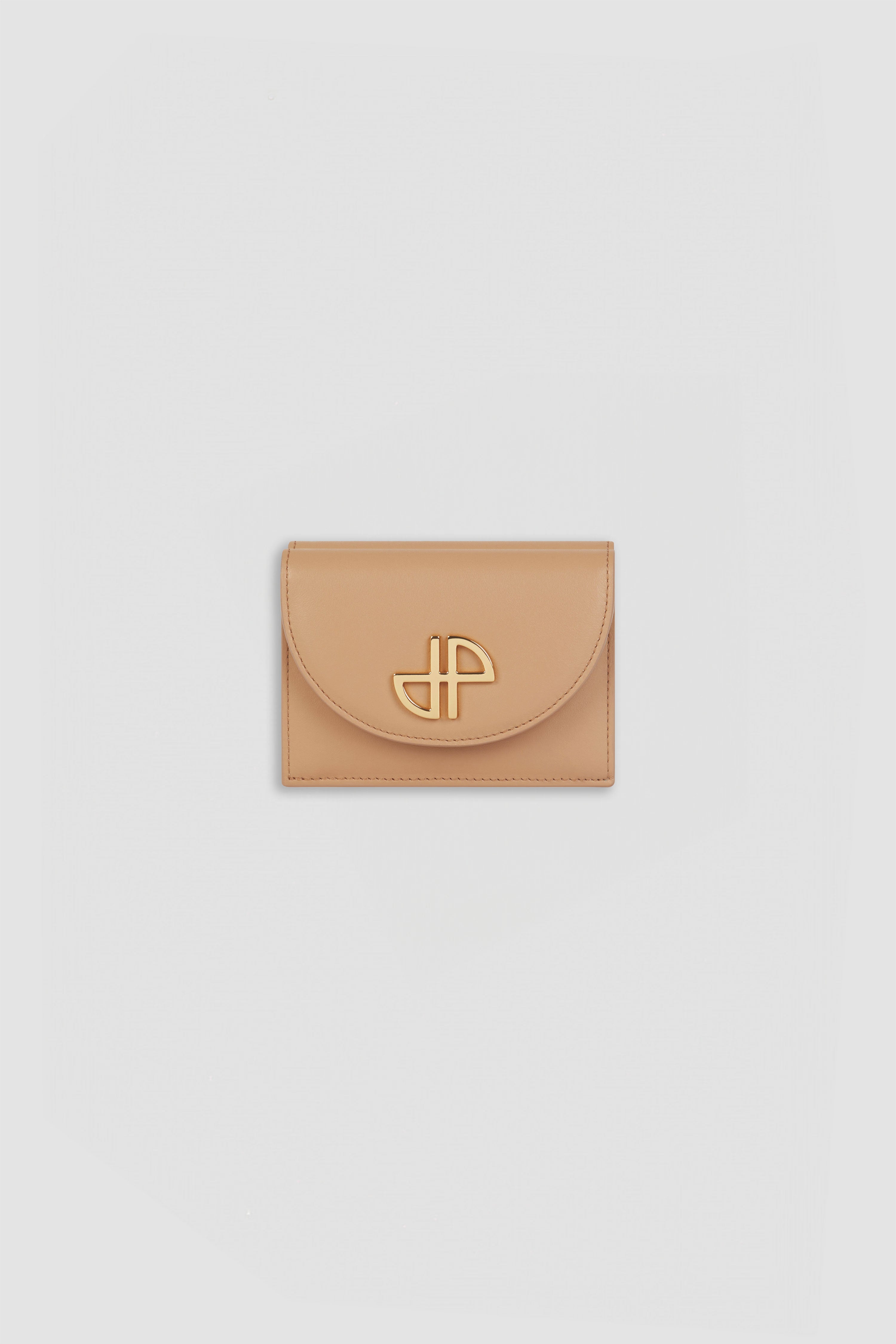 Patou P24SL0025100113B portefeuille beige cuir JP