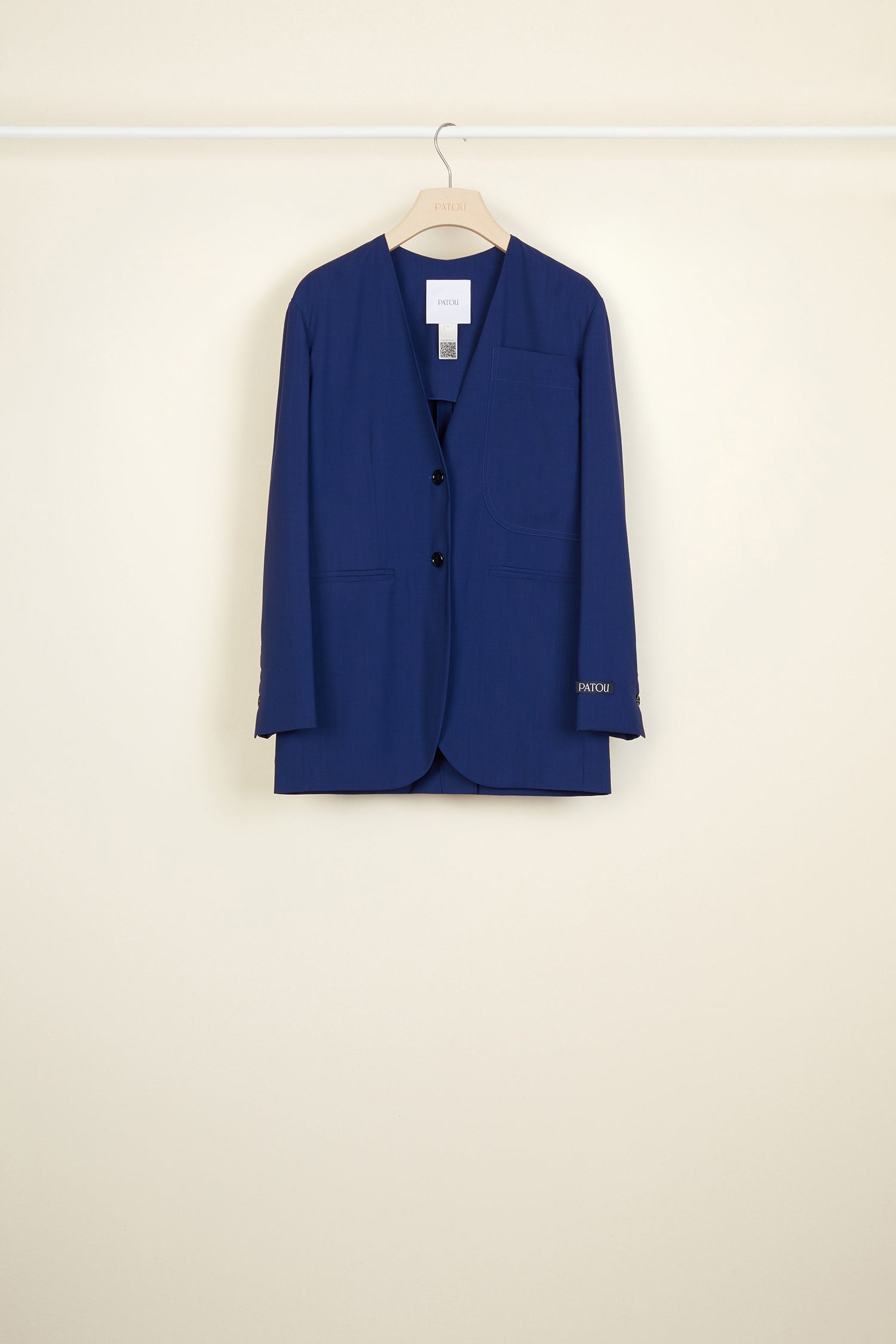 Patou Jackets JA008 veste laine Persian Blue 34-42