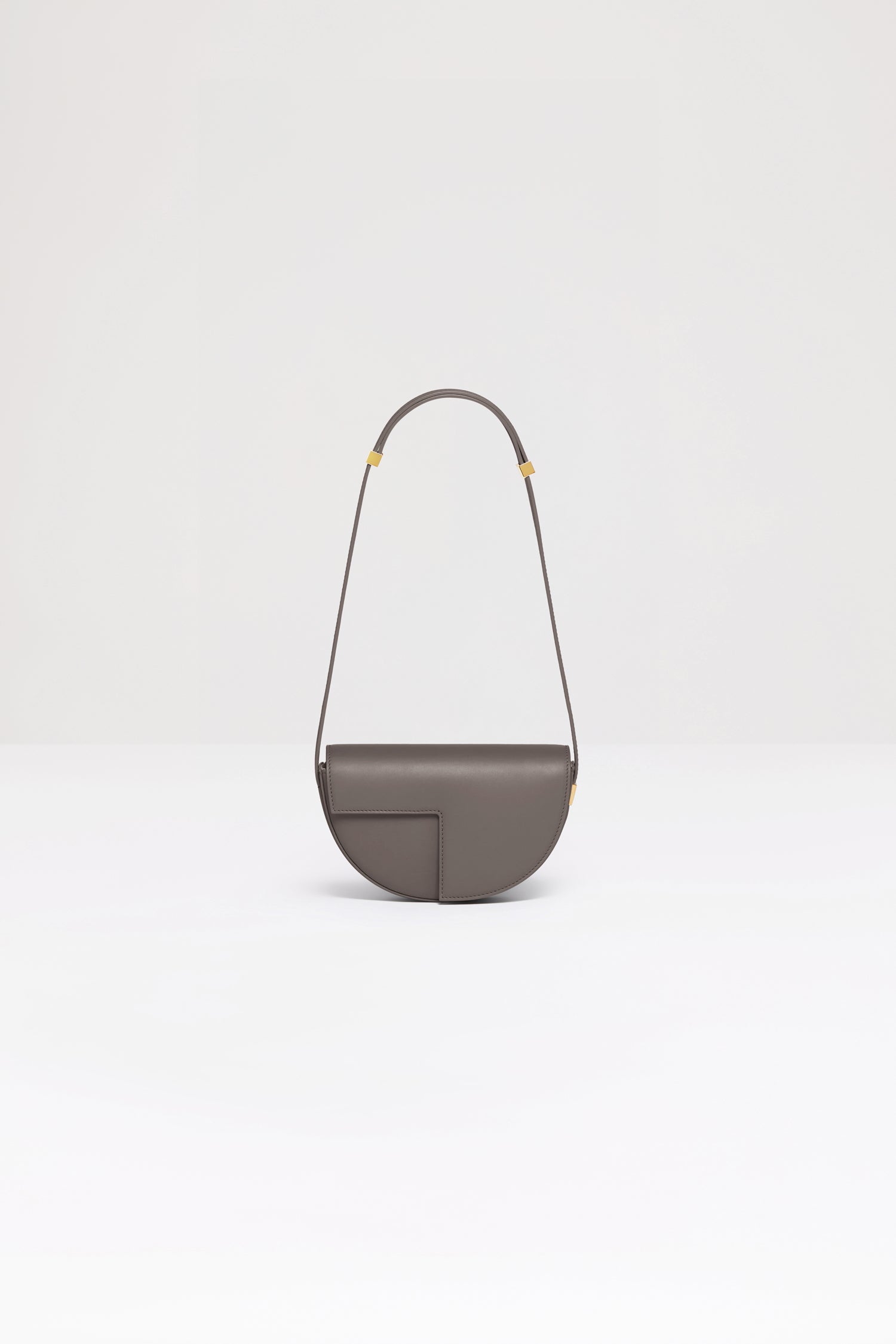Patou Le Petit Patou sac cuir gris Storm TU