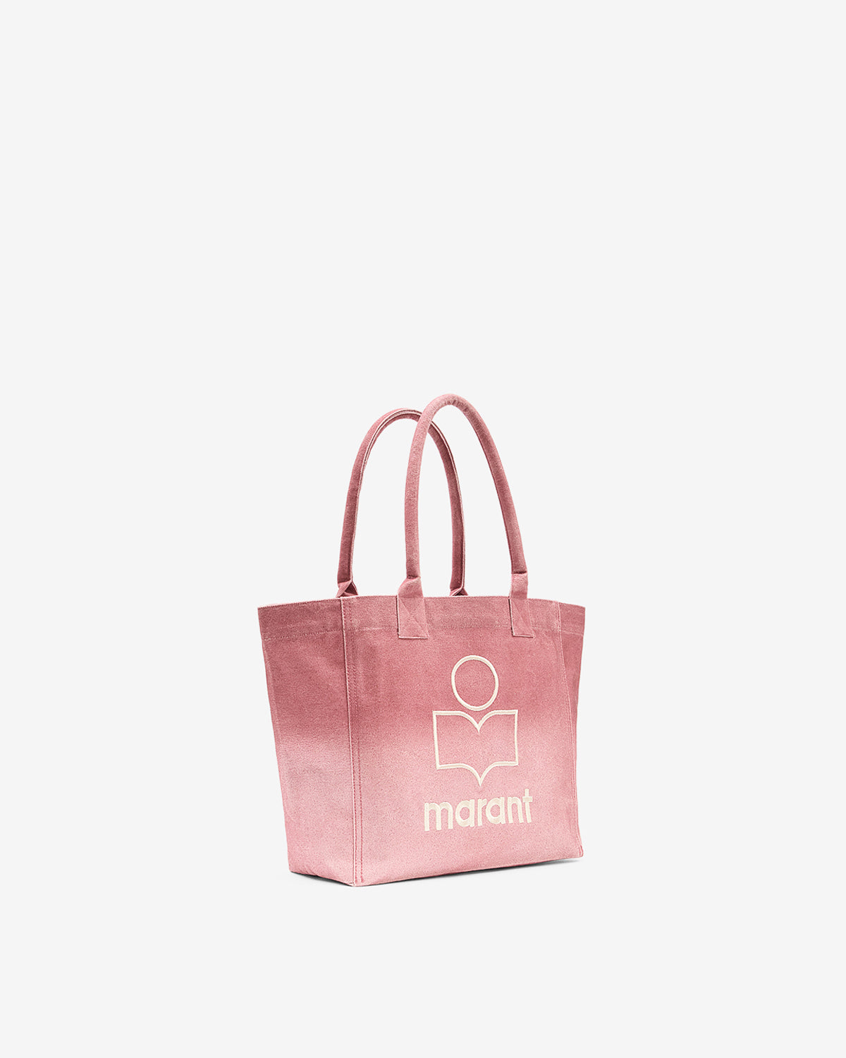 Isabel Marant Yenky Small sac cabas coton framboise