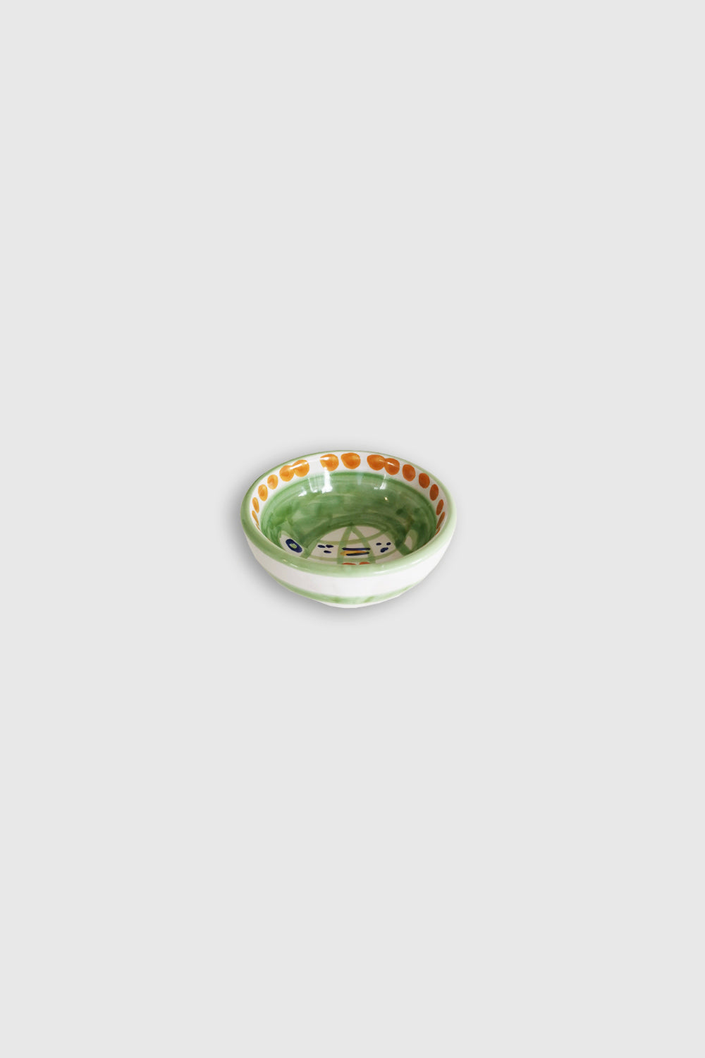 Paul & Joe Voyage Mini bol à tapas Tortue céramique vert 8 cm