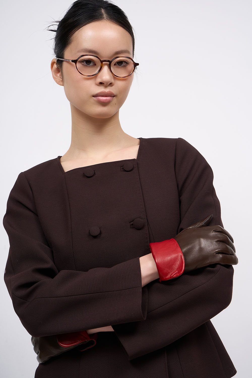 Paul & Joe Monalisa veste cintrée laine cady double croisure