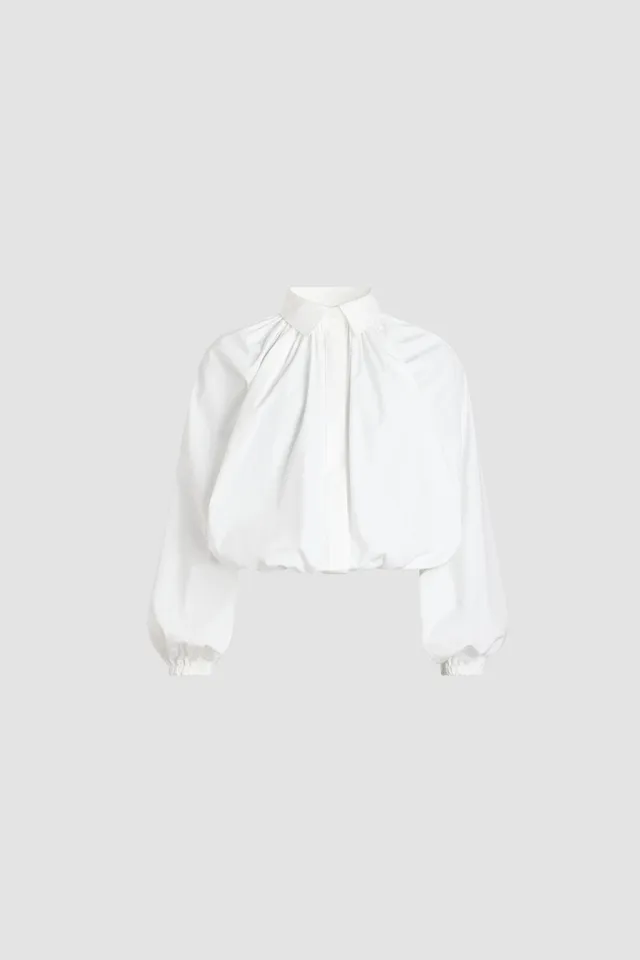 Patou Bubble BL050 blouse coton bio blanc 34-44