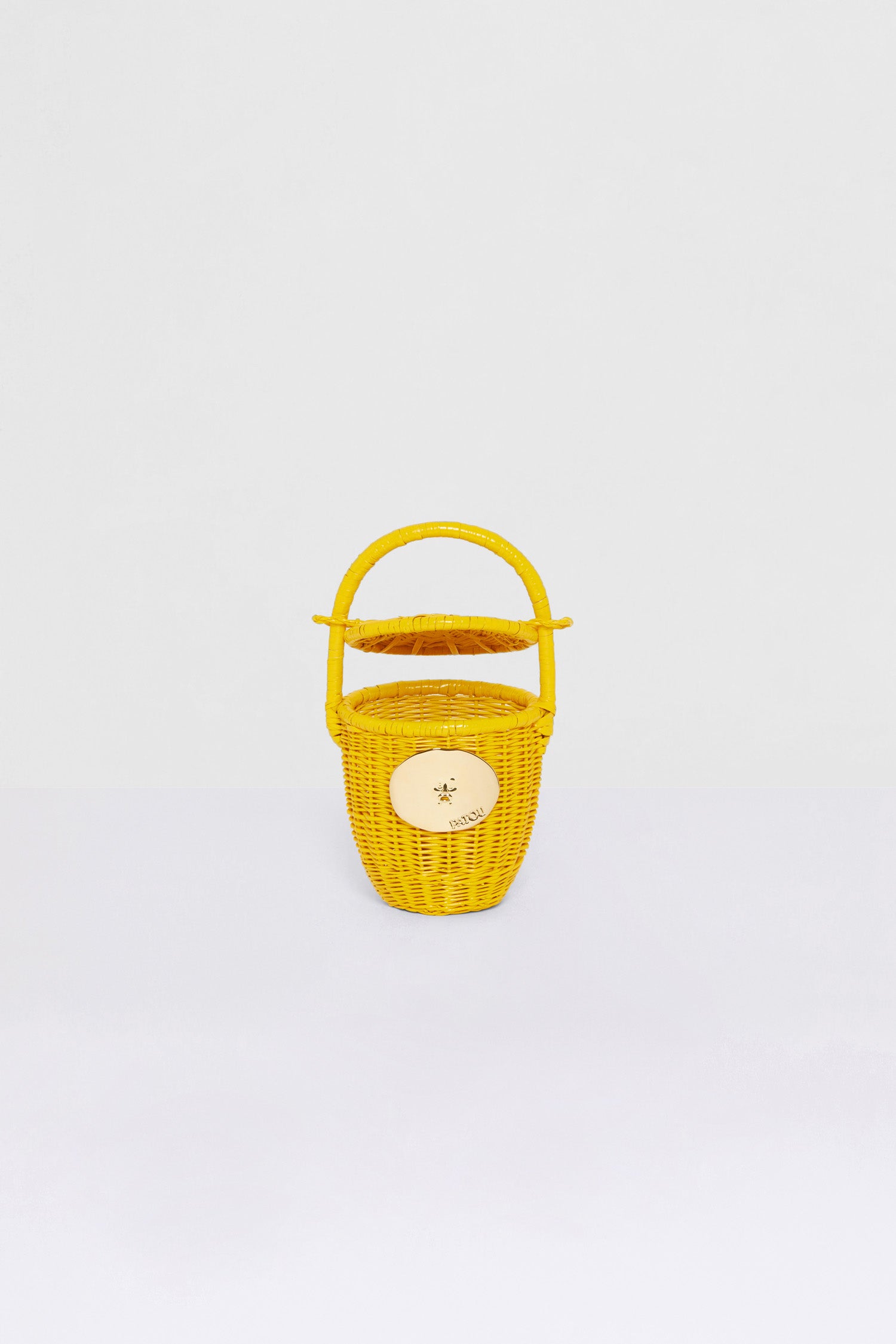 Patou Bags AC003 sac seau osier Citrus TU jaune