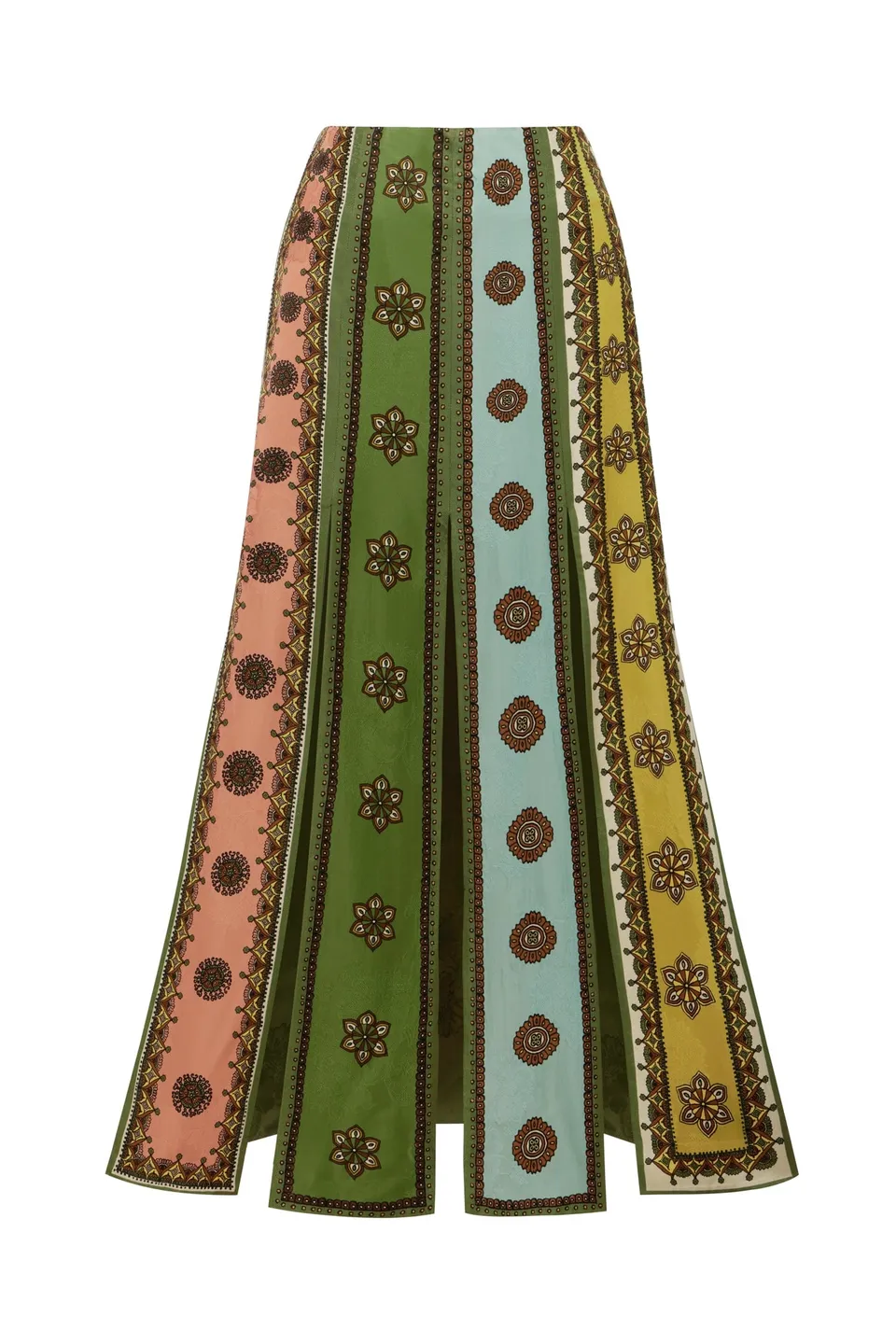 Alemäis Contina jupe midi évasée jacquard