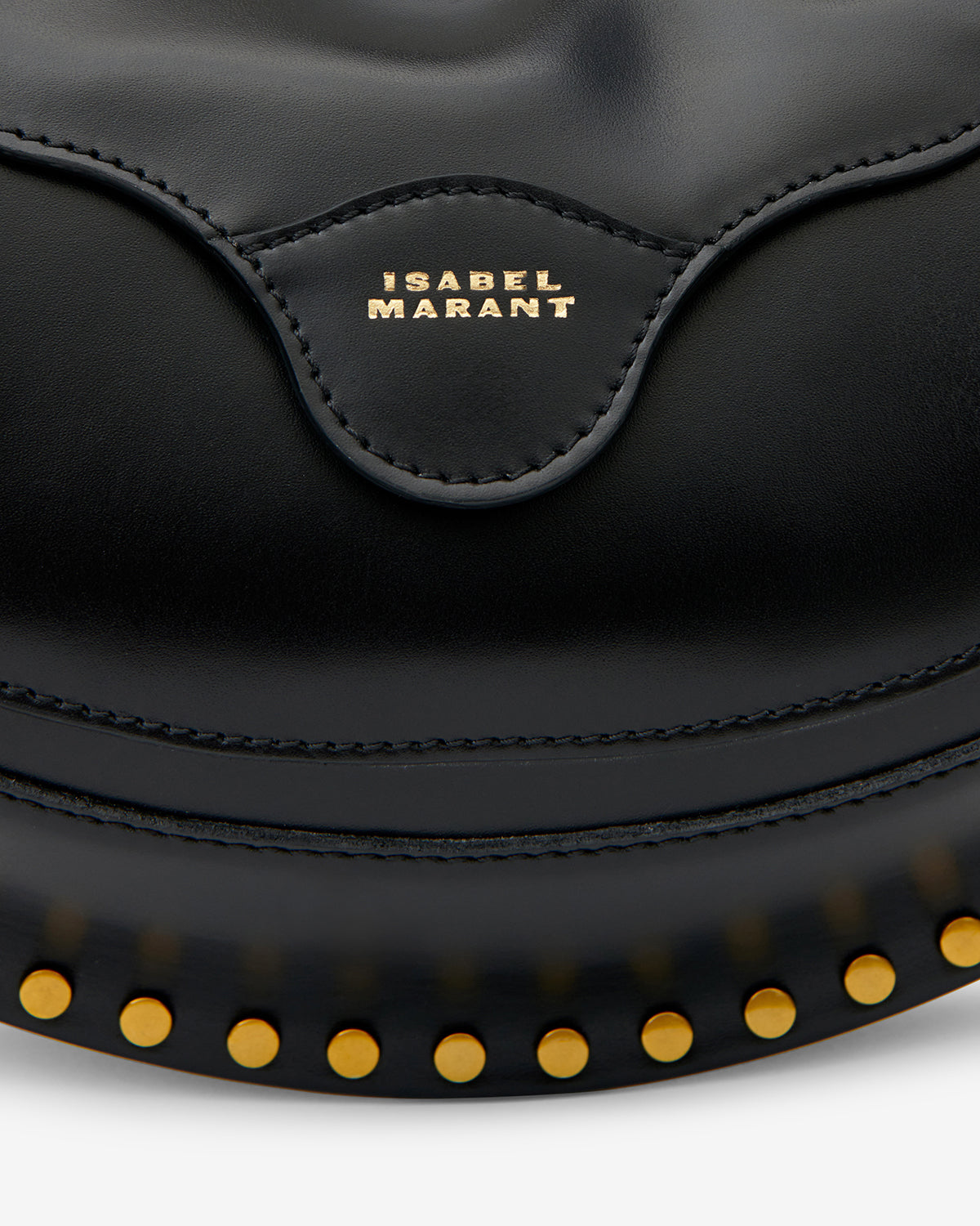 Isabel Marant Moon Pocket sac cuir noir 28,5 cm