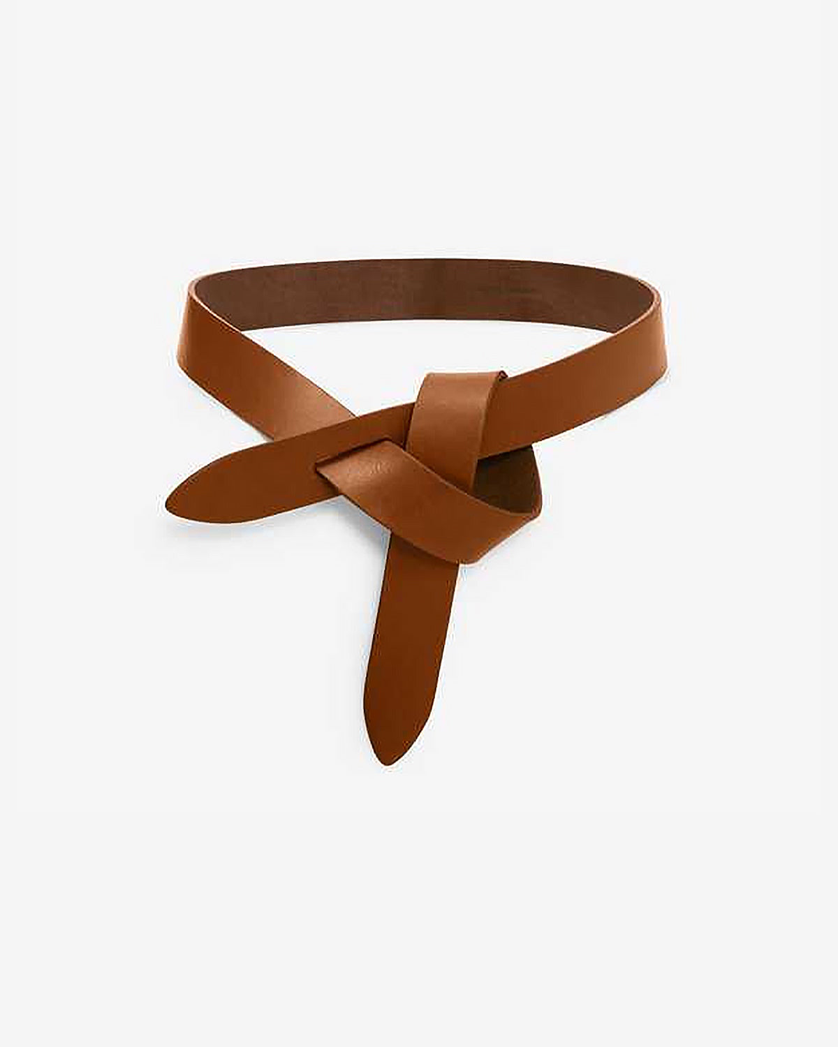 Isabel Marant Lecce ceinture cuir naturel à nouer