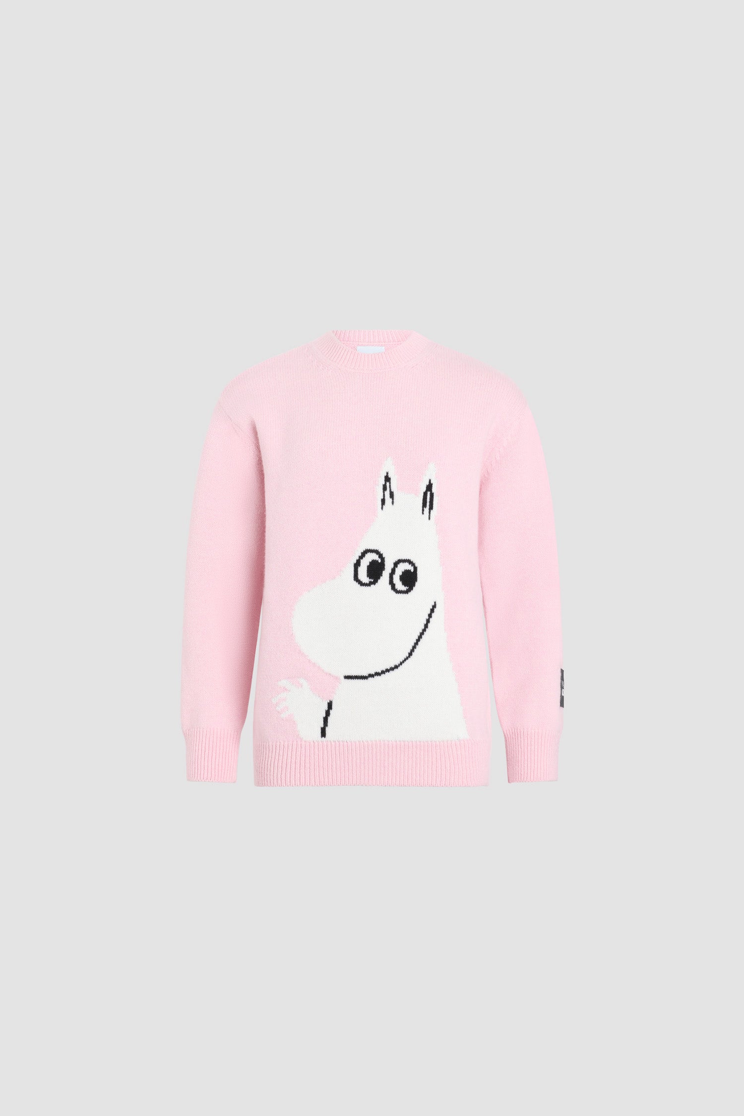Patou Moomin KN310 pull laine rose clair XS-XL