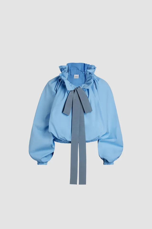 Patou H24TO0170017636B top coton Airy Blue
