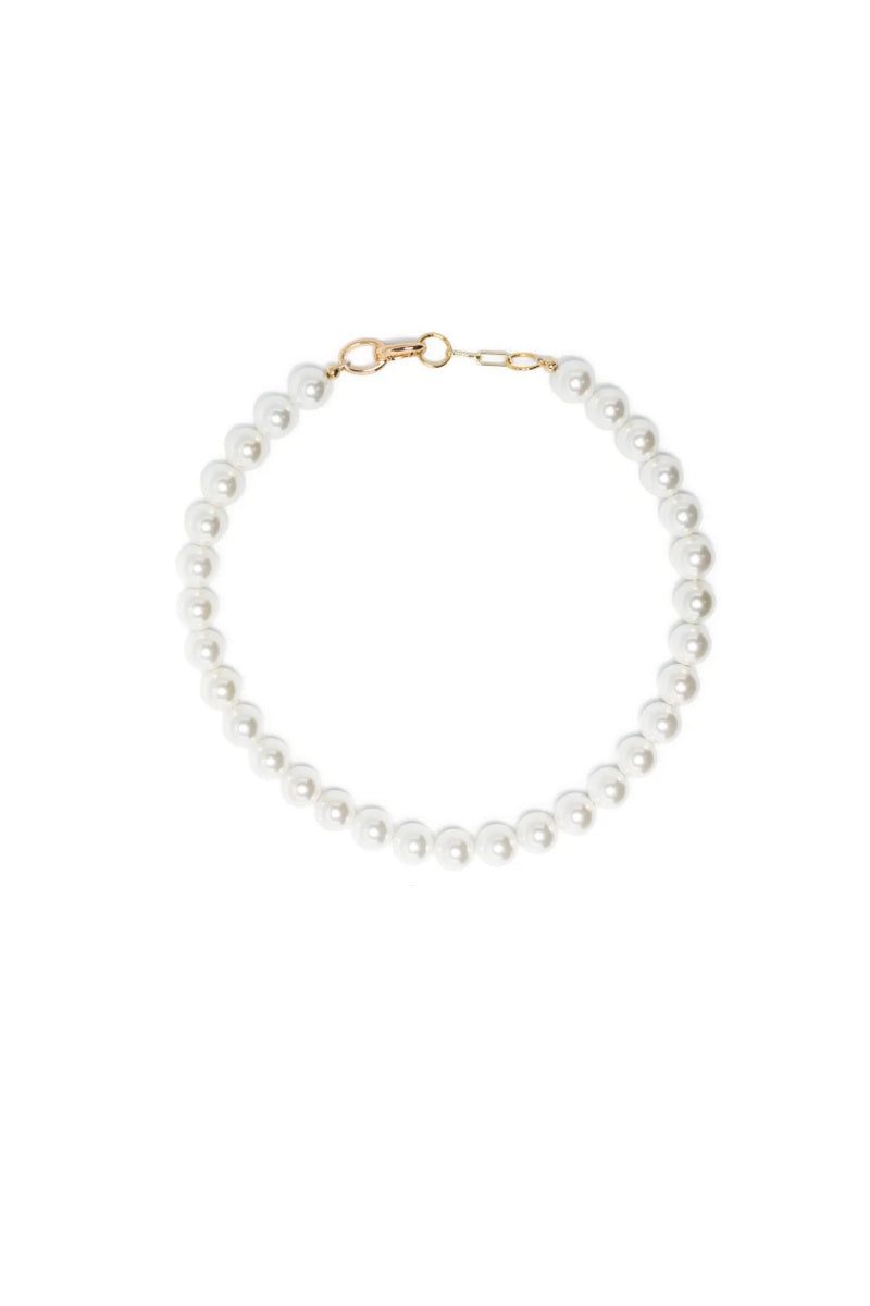 ATU Body Couture Jewelry collier perles nacre blanche U