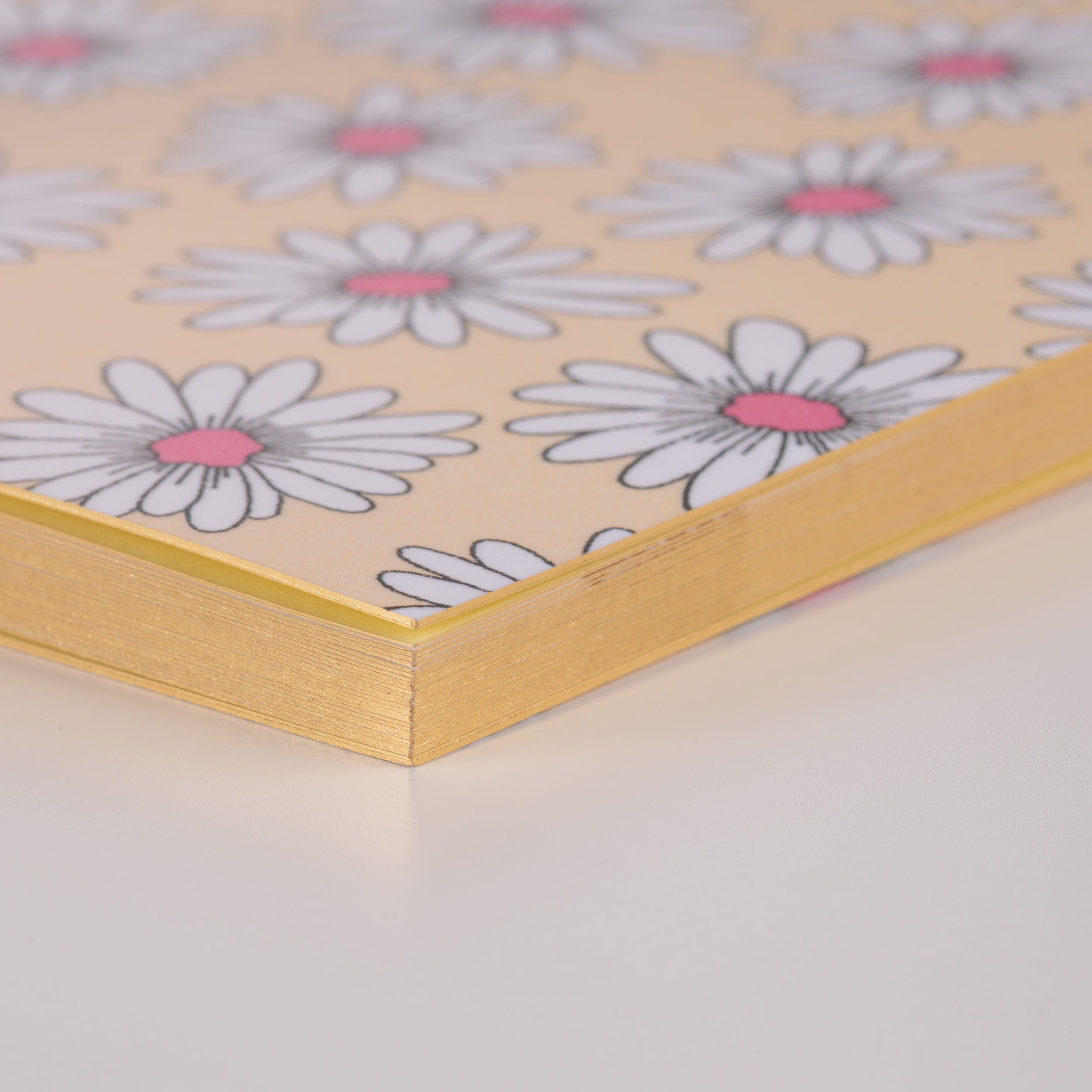 Paul & Joe marguerites carnet A5 jaune 96 pages