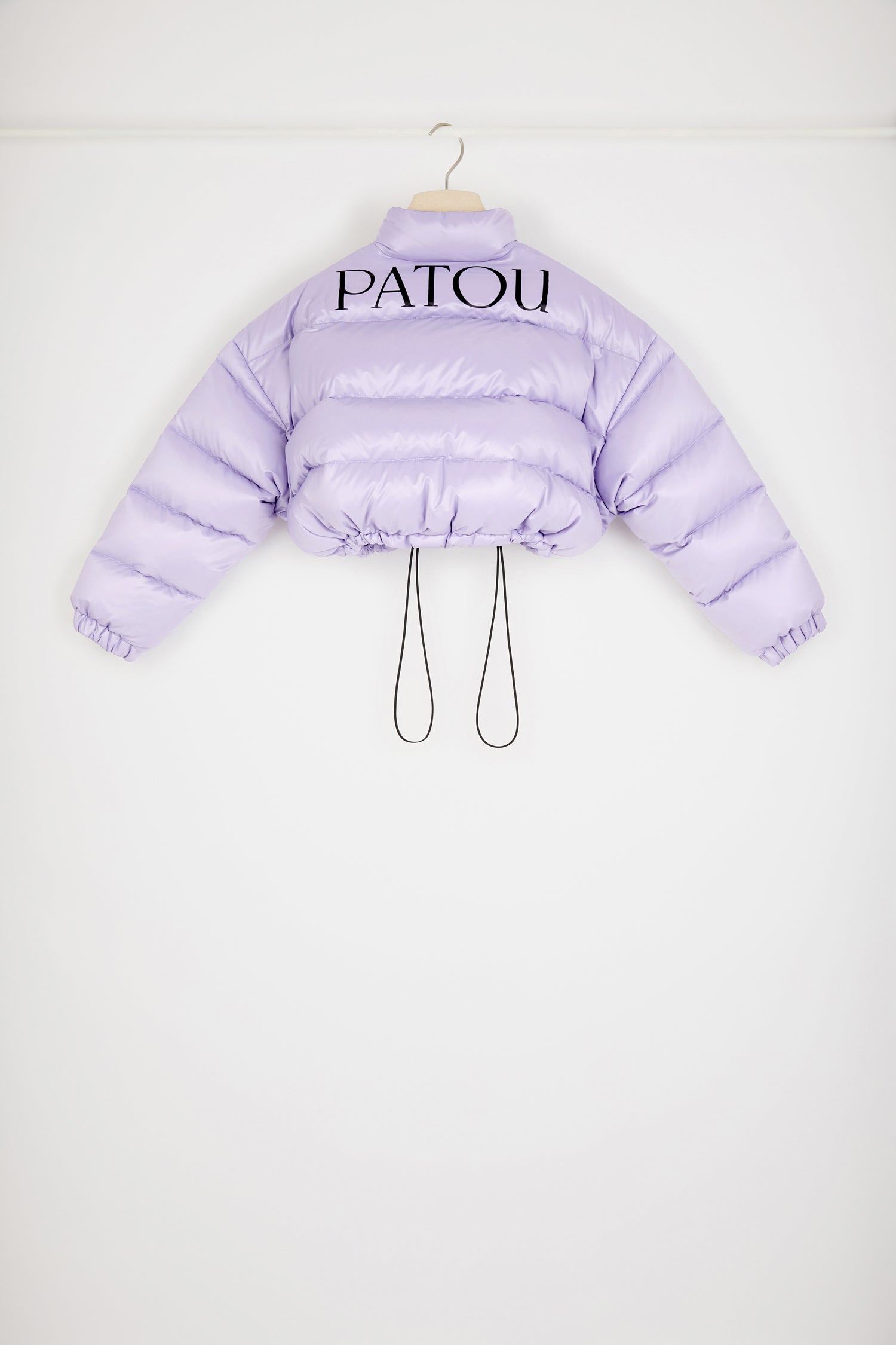 Patou OU012 doudoune polyester lavande logo XS-XL