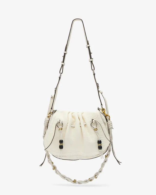 Isabel Marant Sacs Bolton sac beige cuir grainé
