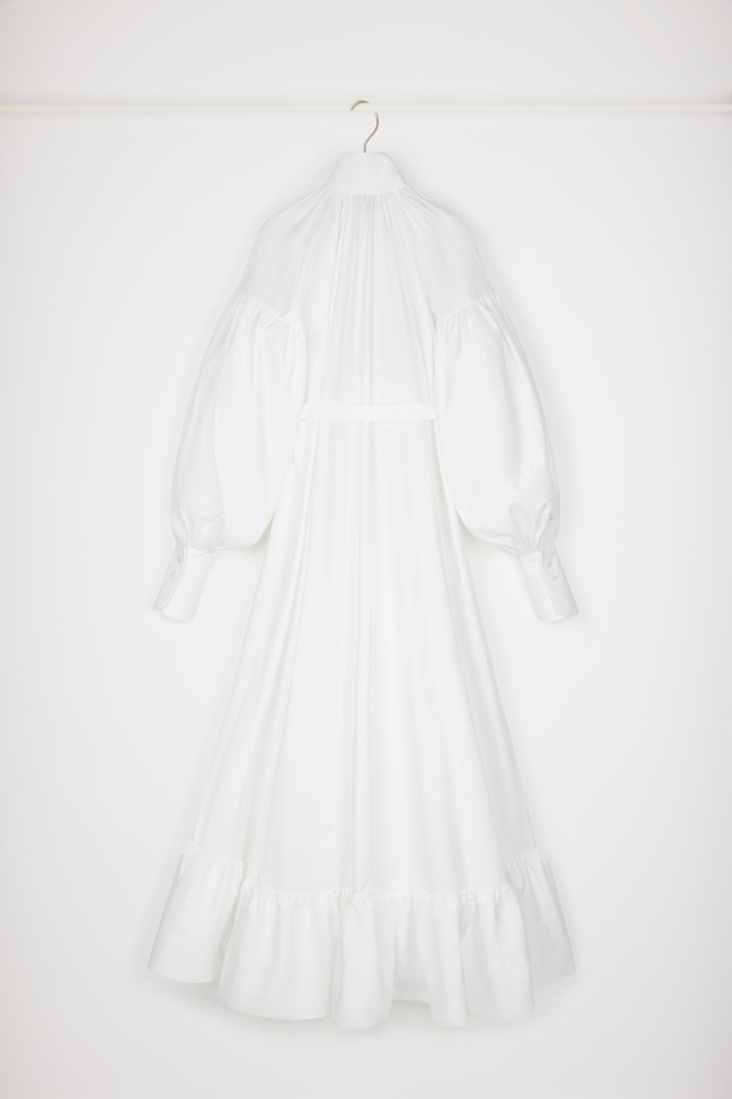 Patou P23DR1070017001W robe maxi blanche coton bio