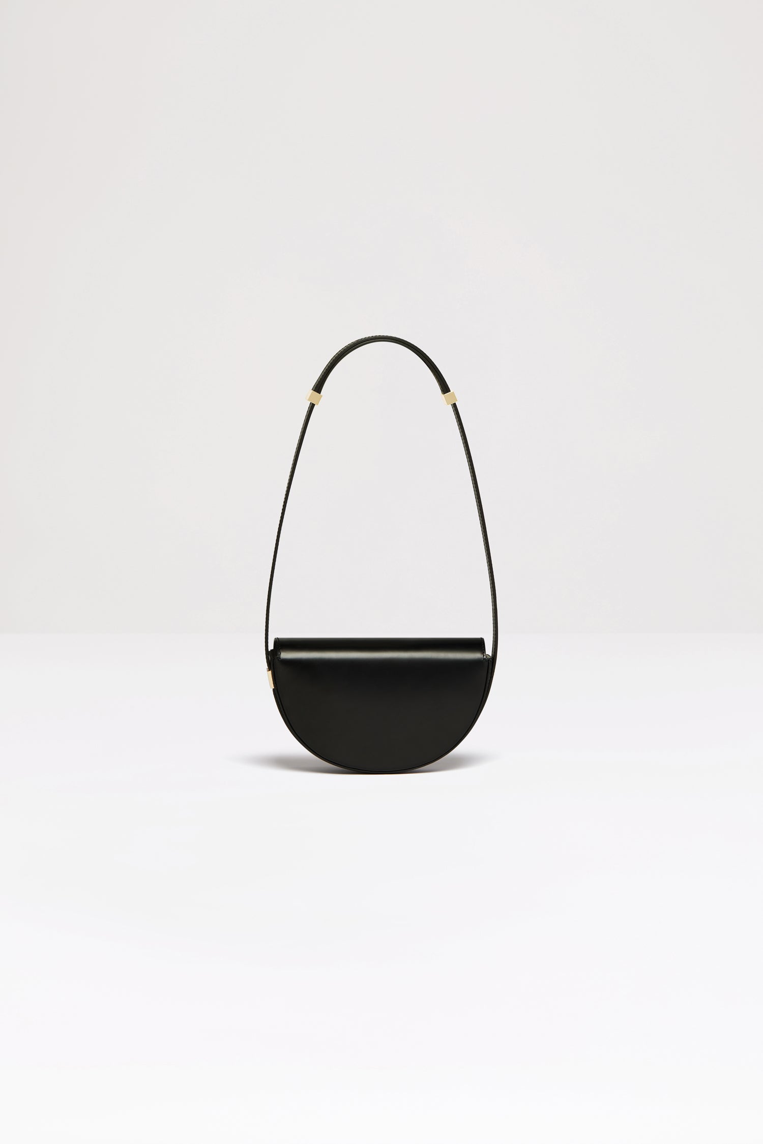 Patou Le Petit Patou BA003 sac cuir noir 20 cm
