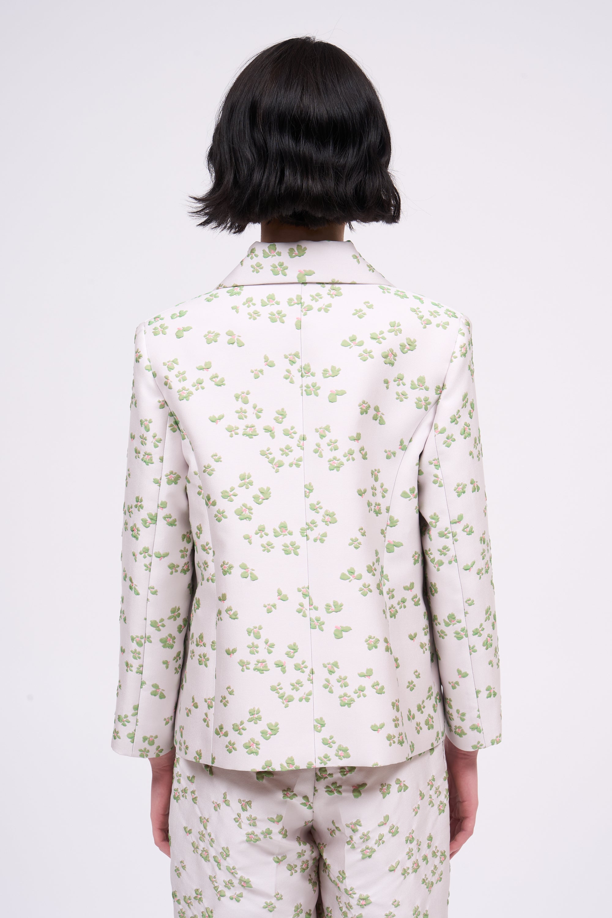 Paul & Joe Veste tailleur Pandora jacquard écru