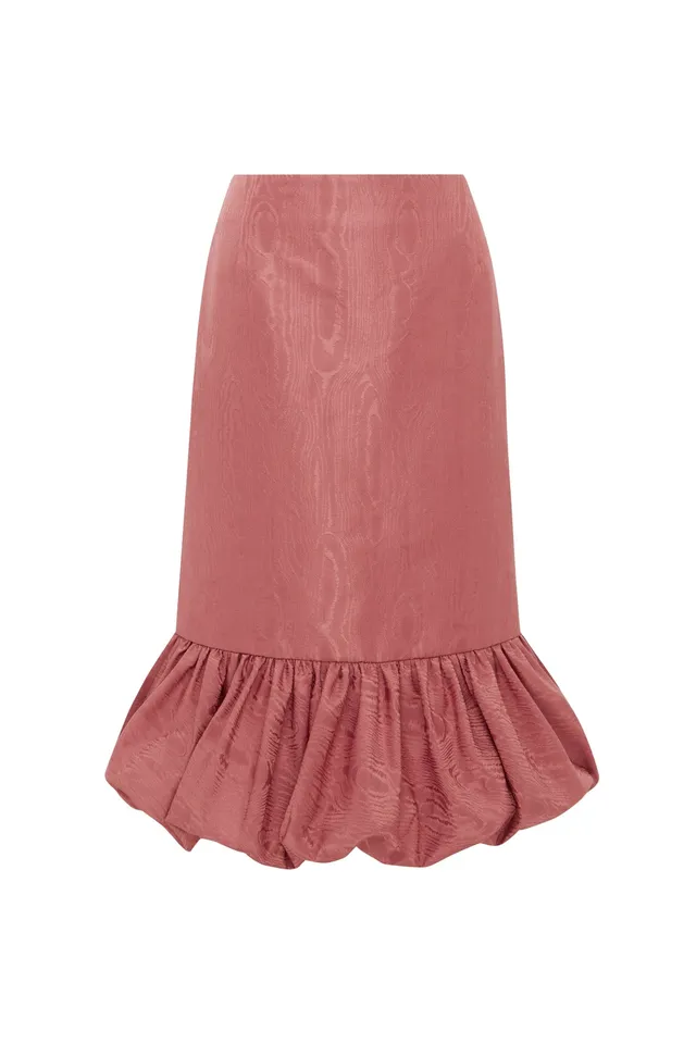 Alemaïs Abi jupe boule jacquard