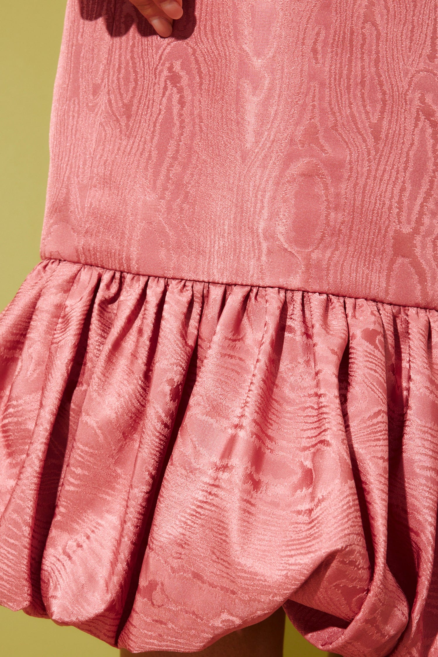 Alemaïs Abi jupe boule jacquard