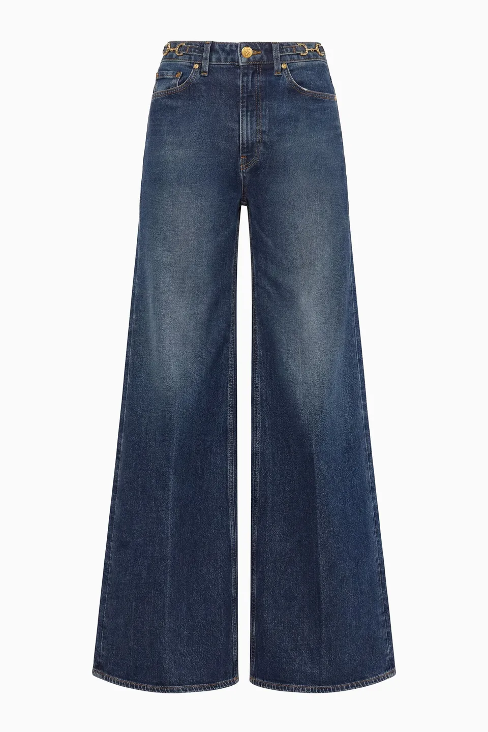 Ulla Johnson Valory jean flare taille haute Nile 27