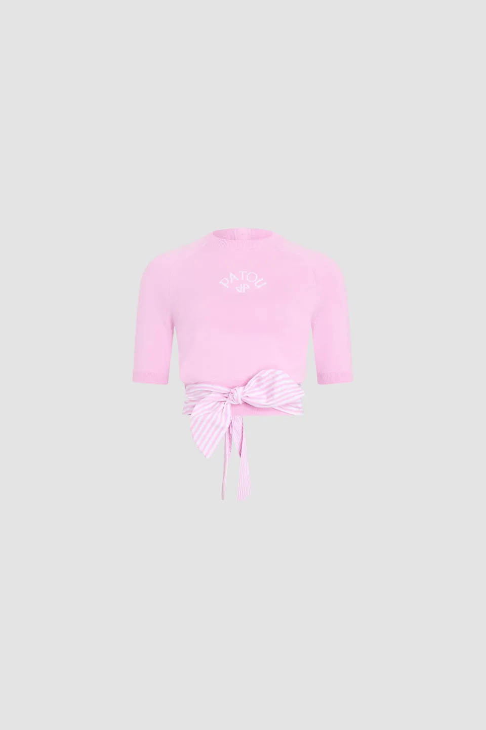 Patou T-Shirts KN331 t-shirt coton rose bougainvillée