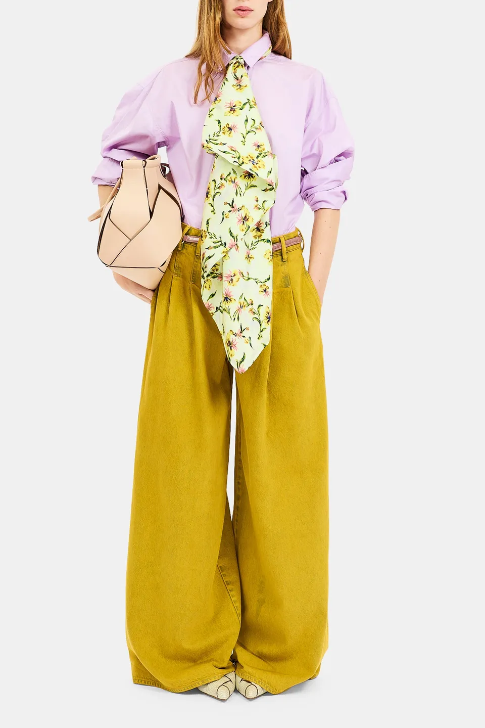 Ulla Johnson Motherwell jean large Goldenrod denim turc