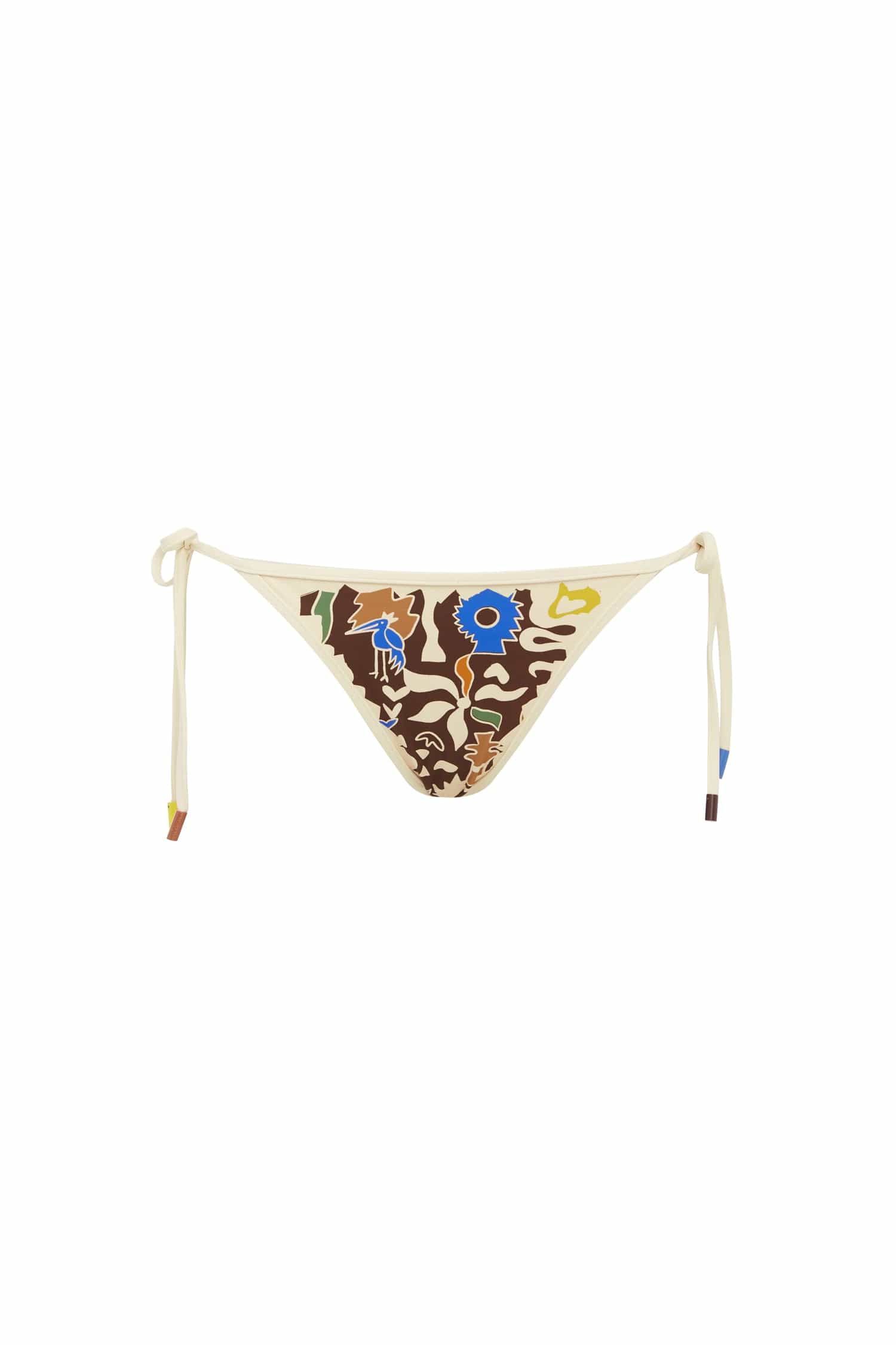 Alemaïs Maroc Triangle bas bikini noué nylon recyclé S