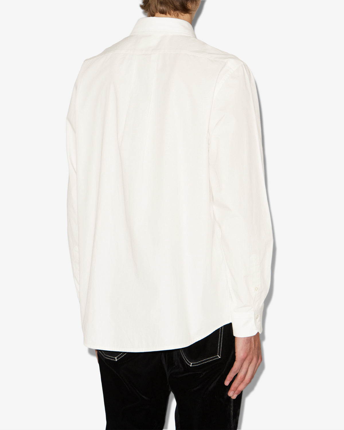 Isabel Marant Nathan CH0274 chemise blanche coton broderie
