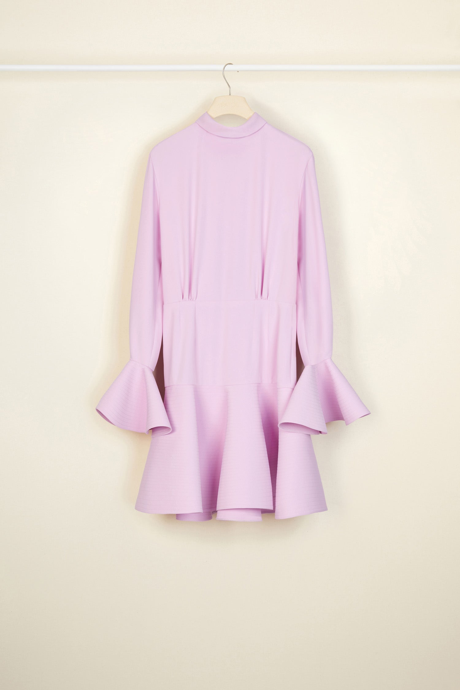 Patou DR064 mini robe cady recyclé lilas 3D