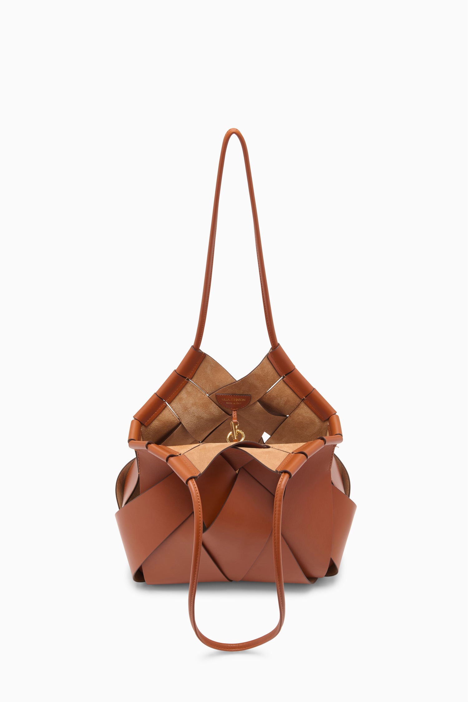 Ulla Johnson Handbags Charlotte Shoulder Bag Sierra marron cuir