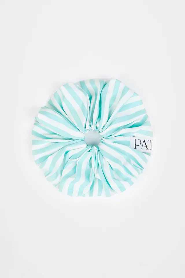 Patou chouchou AC059 coton vert rayé large TU