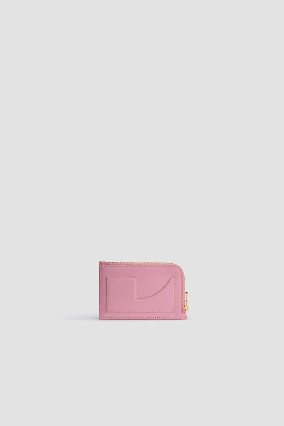 Patou H24SL0055000425P porte-cartes cuir rose Rosebloom