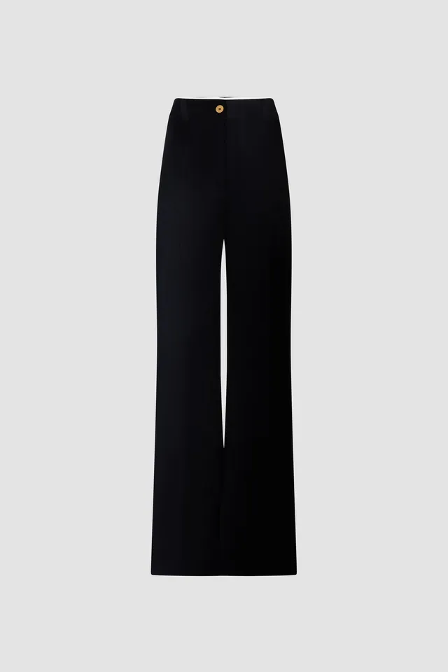 Patou TR002 Pantalon Night Blue Coton Bio Droit