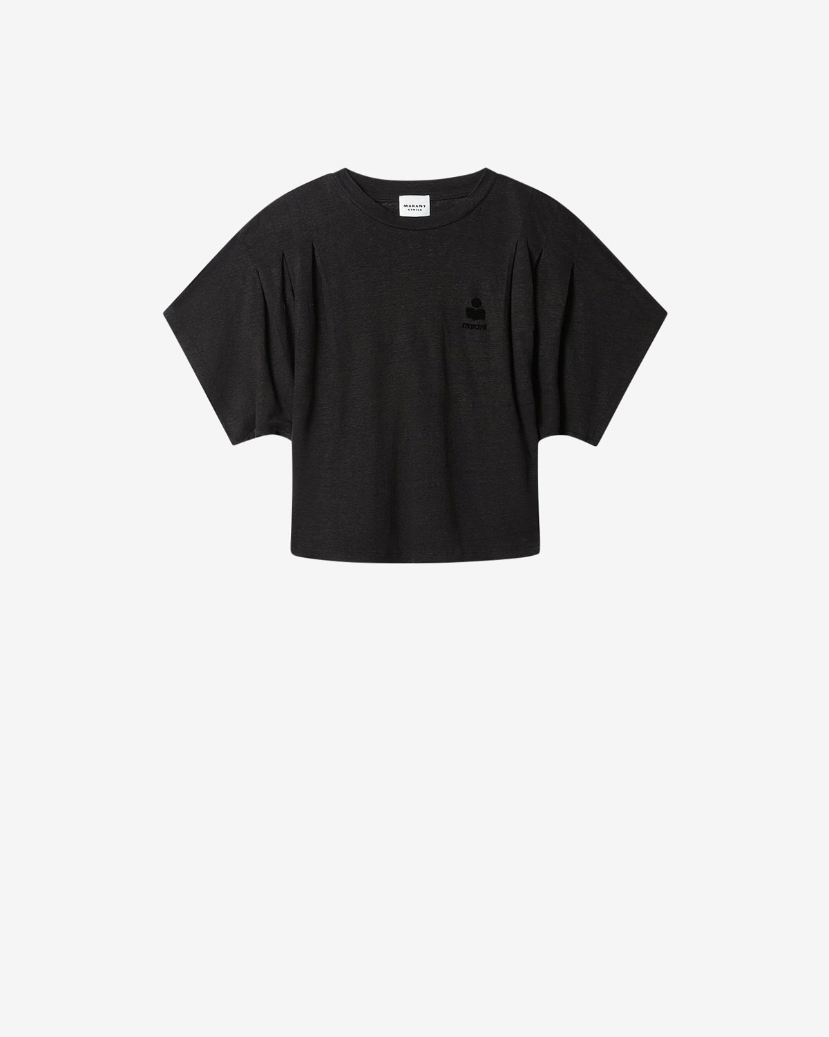 Isabel Marant Kyanzae t-shirt lin noir