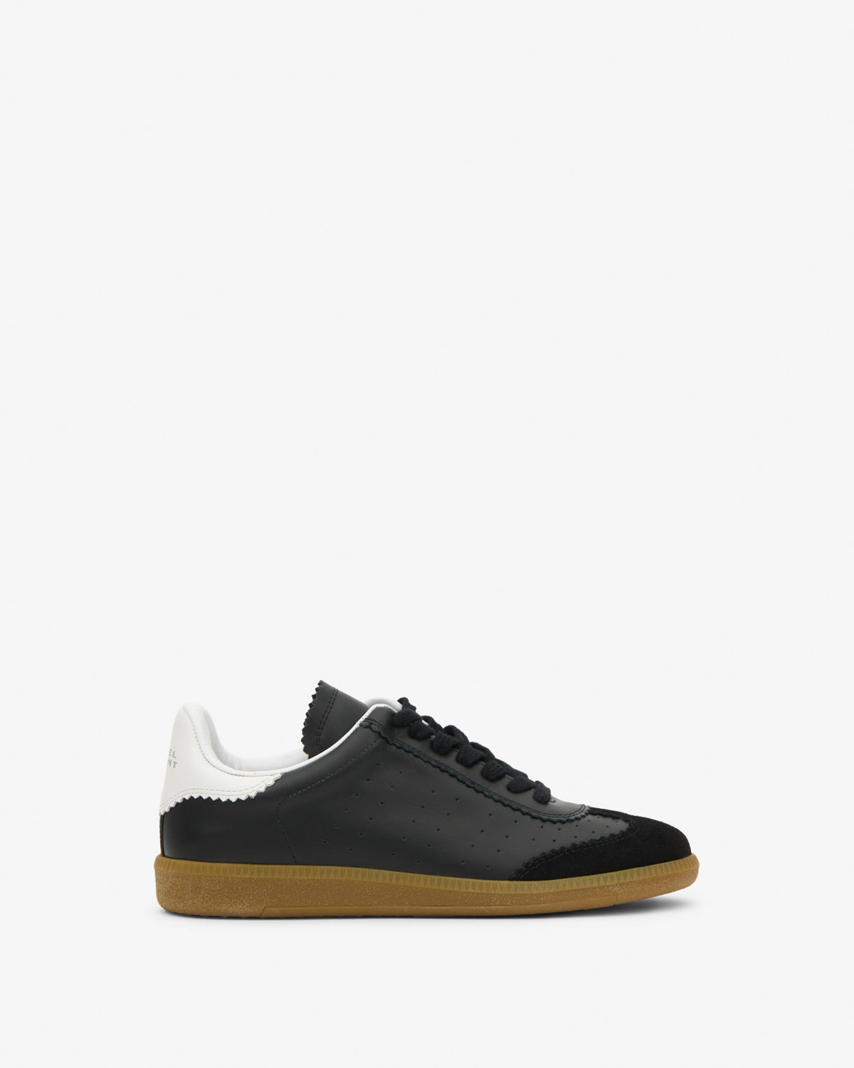 Isabel Marant Bryce baskets cuir noir