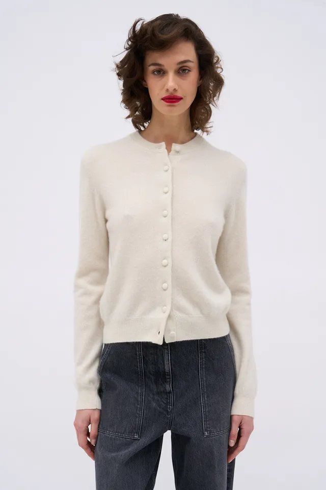 Paul & Joe Montaigne cardigan vert cachemire taille 1
