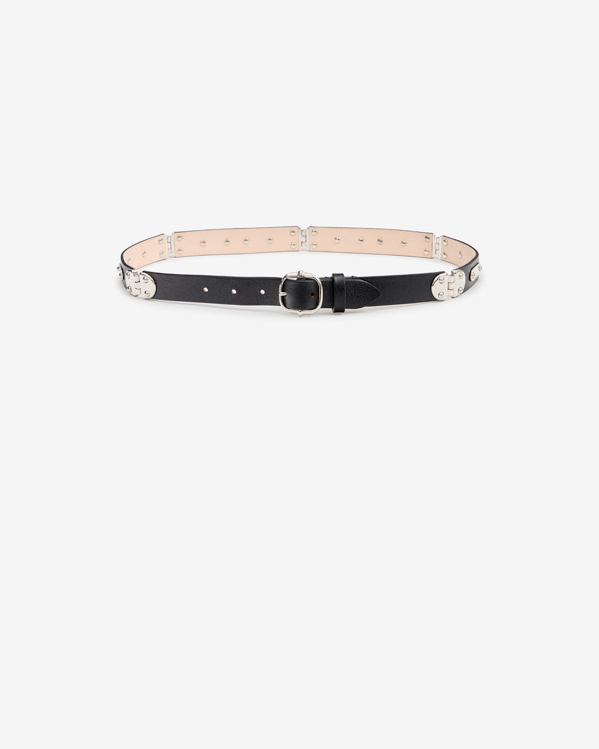Isabel Marant Depson CE471BFA ceinture cuir noir 2,5 cm