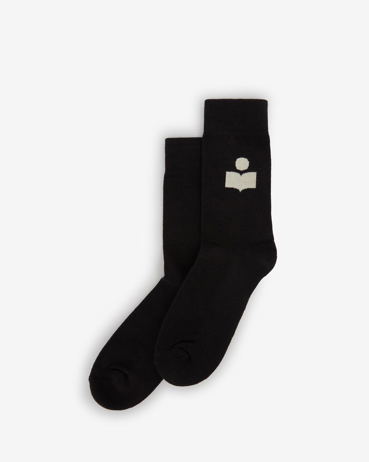 Isabel Marant Siloki CT001JFA chaussettes logo noir