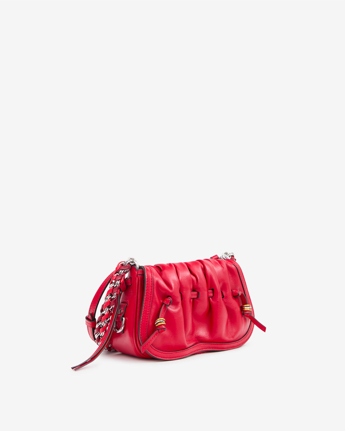 Isabel Marant Bolton PP0512FC-D4C14M Sac rouge écarlate XS