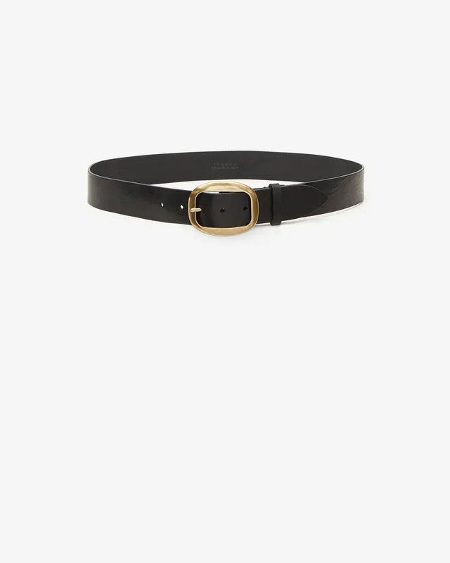 Isabel Marant Dara CE298CFA ceinture noir cuir 4cm