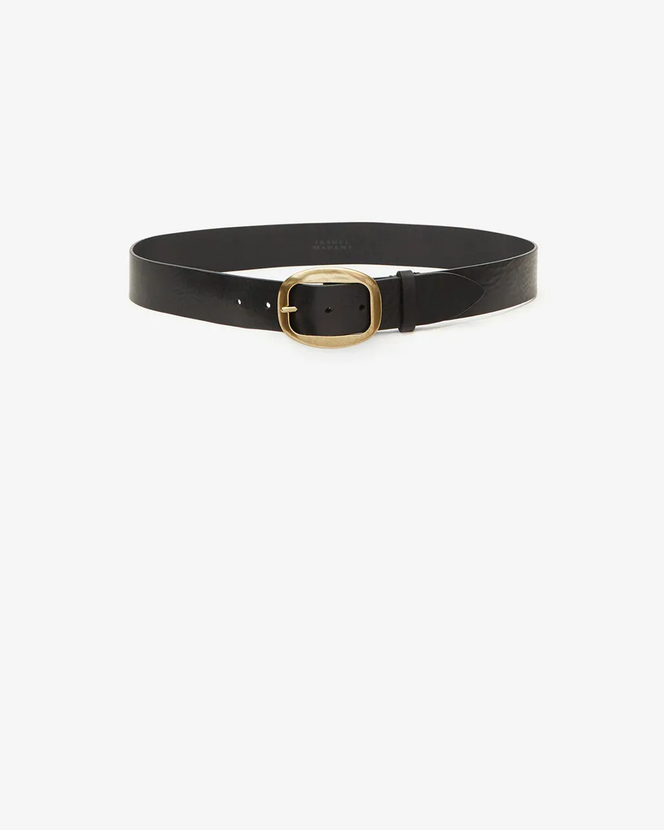 Isabel Marant Dara CE298CFA ceinture noir cuir 4cm