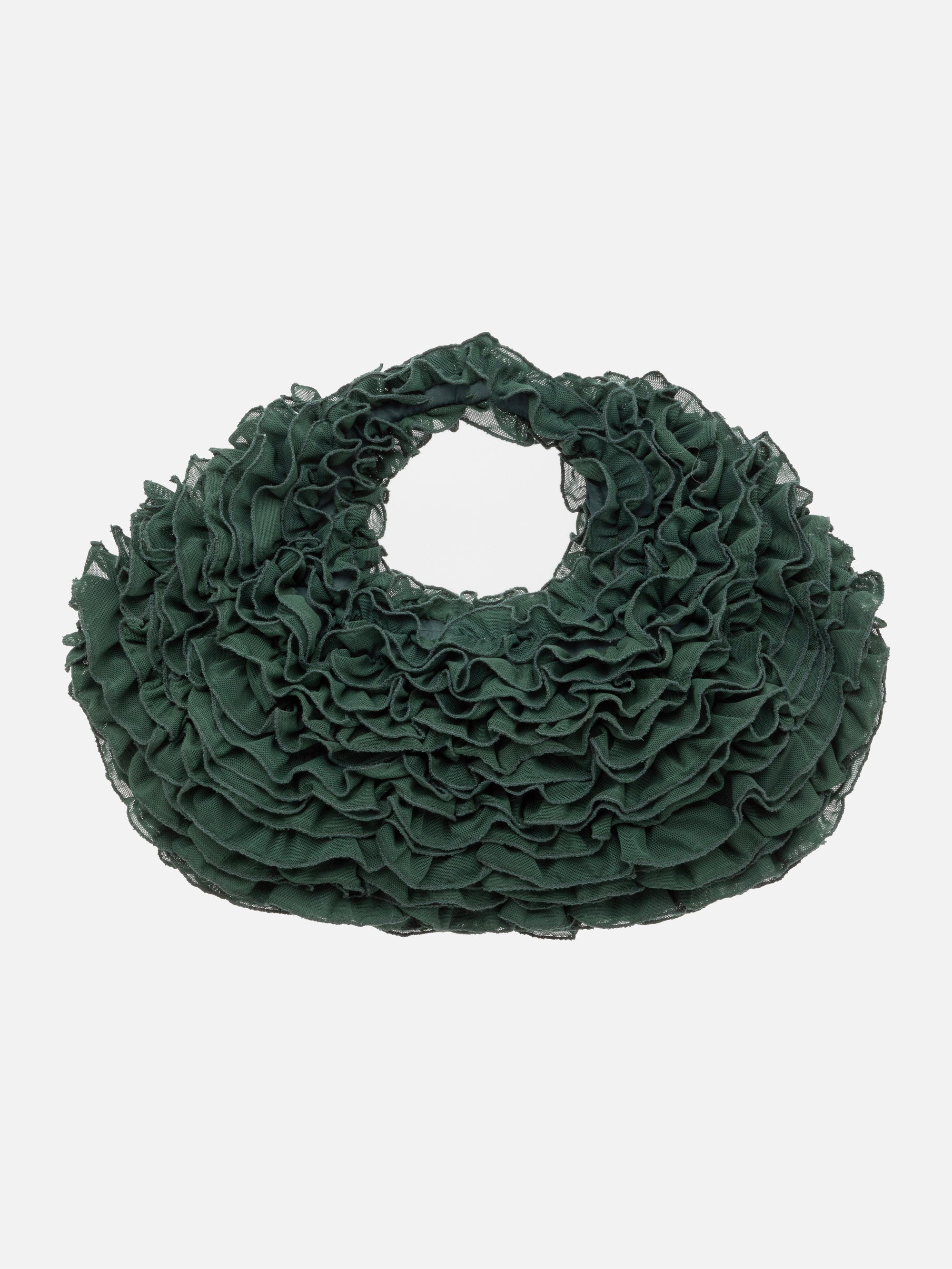 Ester Manas Accessories Cancan sac vert mesh froncé