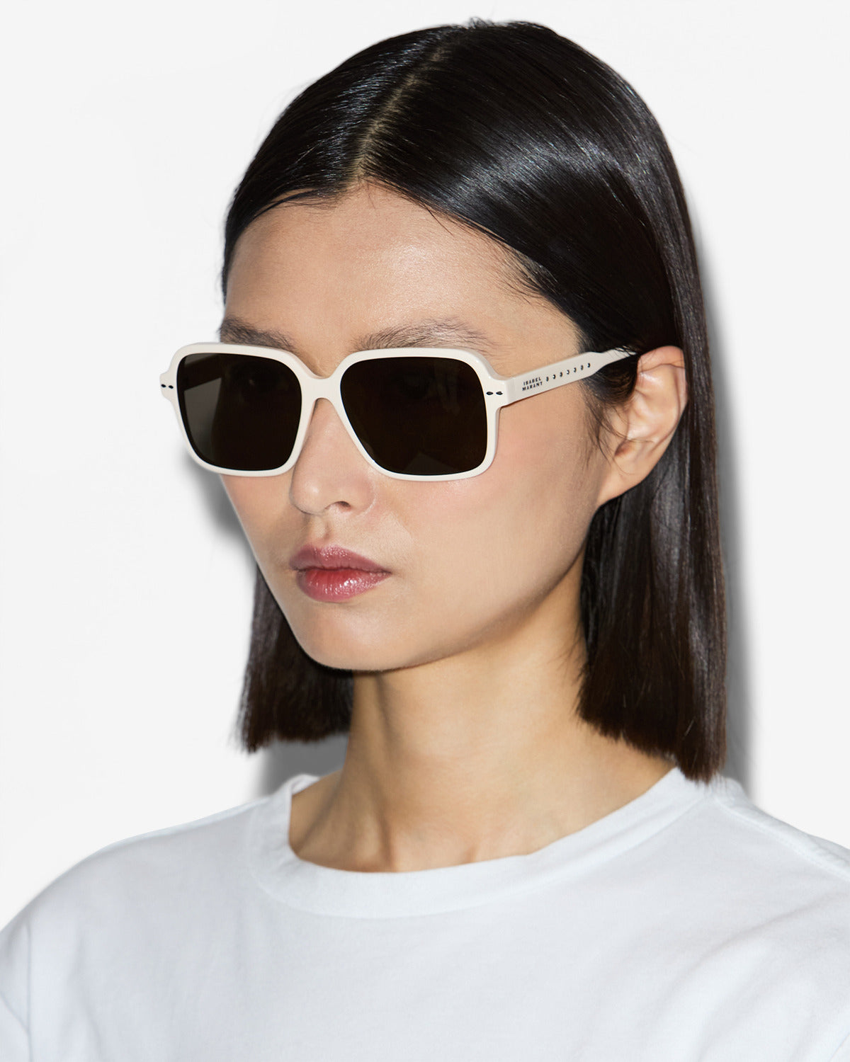Isabel Marant Loelia lunettes soleil beige-grey