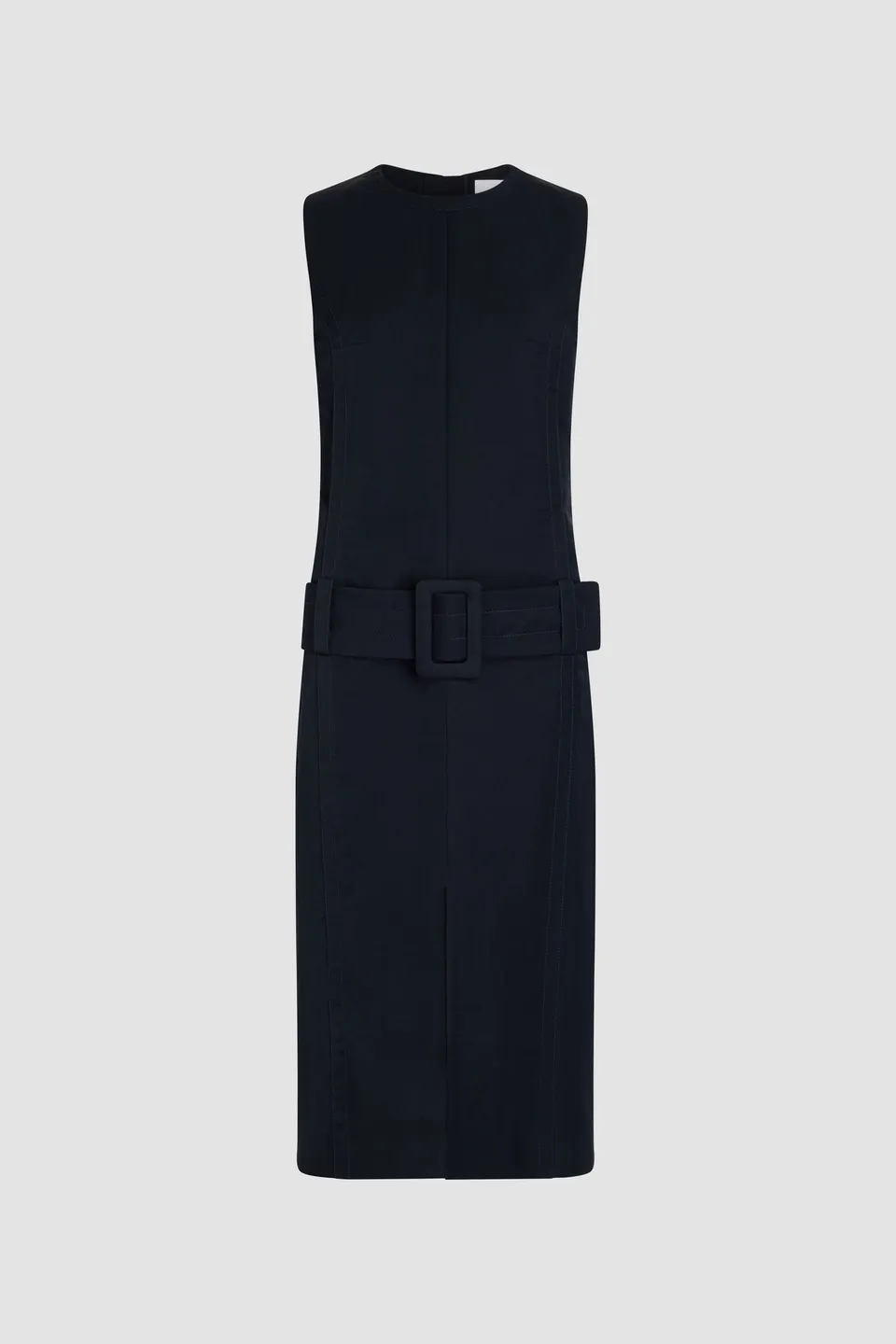 Patou P25DR1660204699N robe midi nylon Navy Black