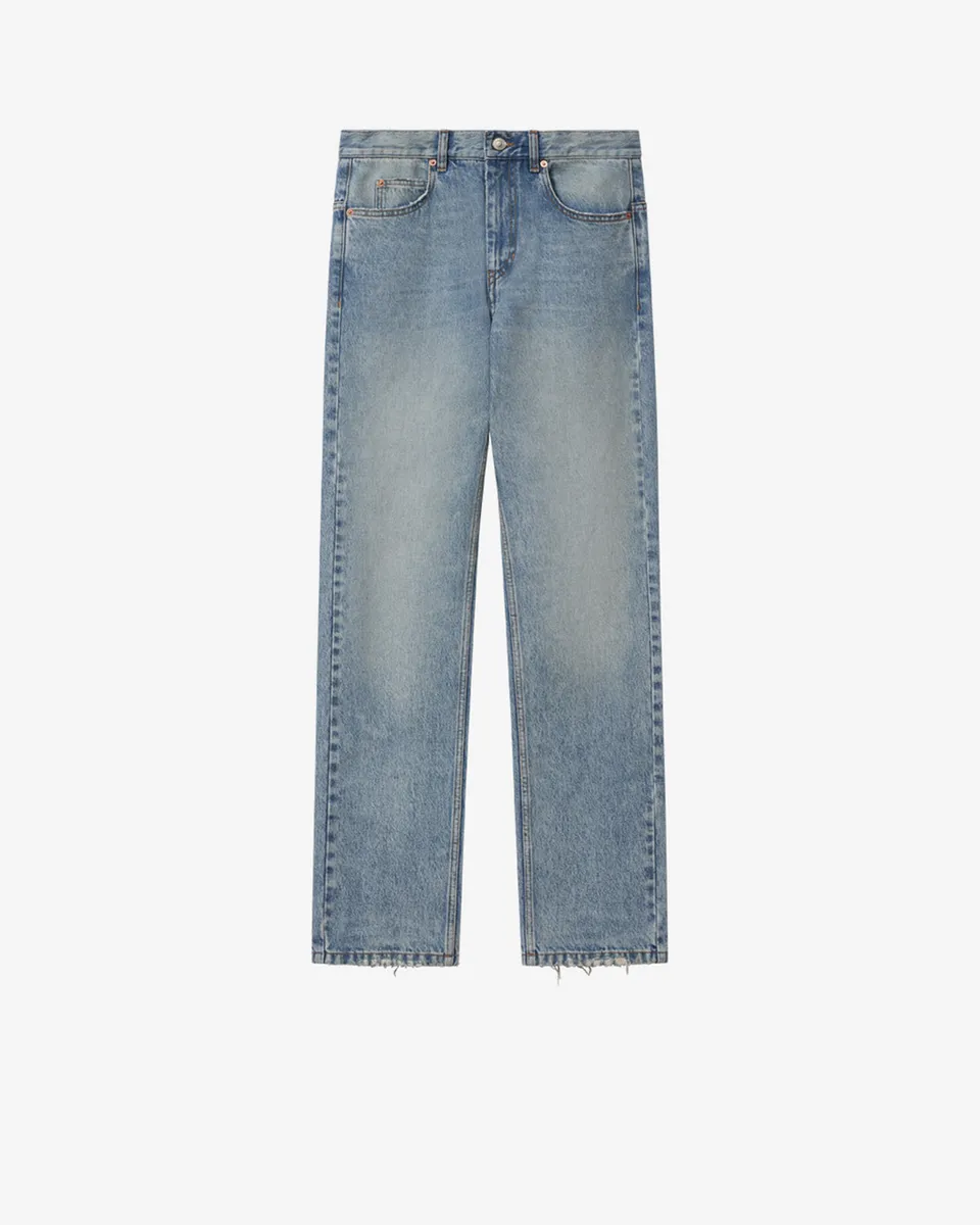 Isabel Marant Jeans Jude jean droit bleu vintage