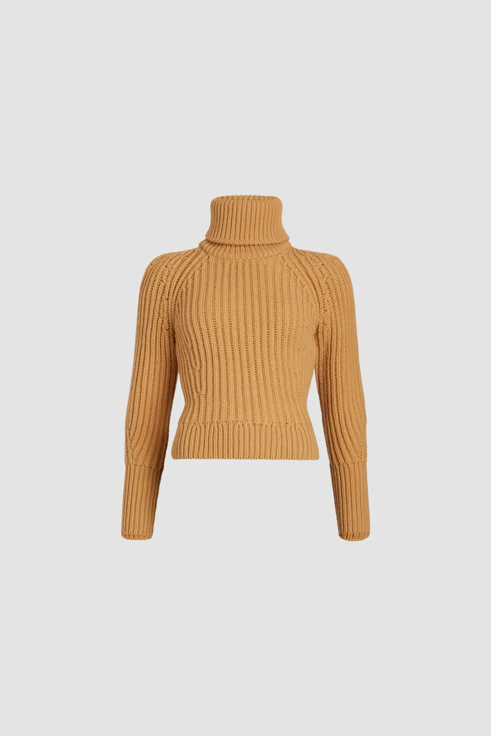 Patou Knitwear H24KN2068064101G pull Golden Beige cachemire