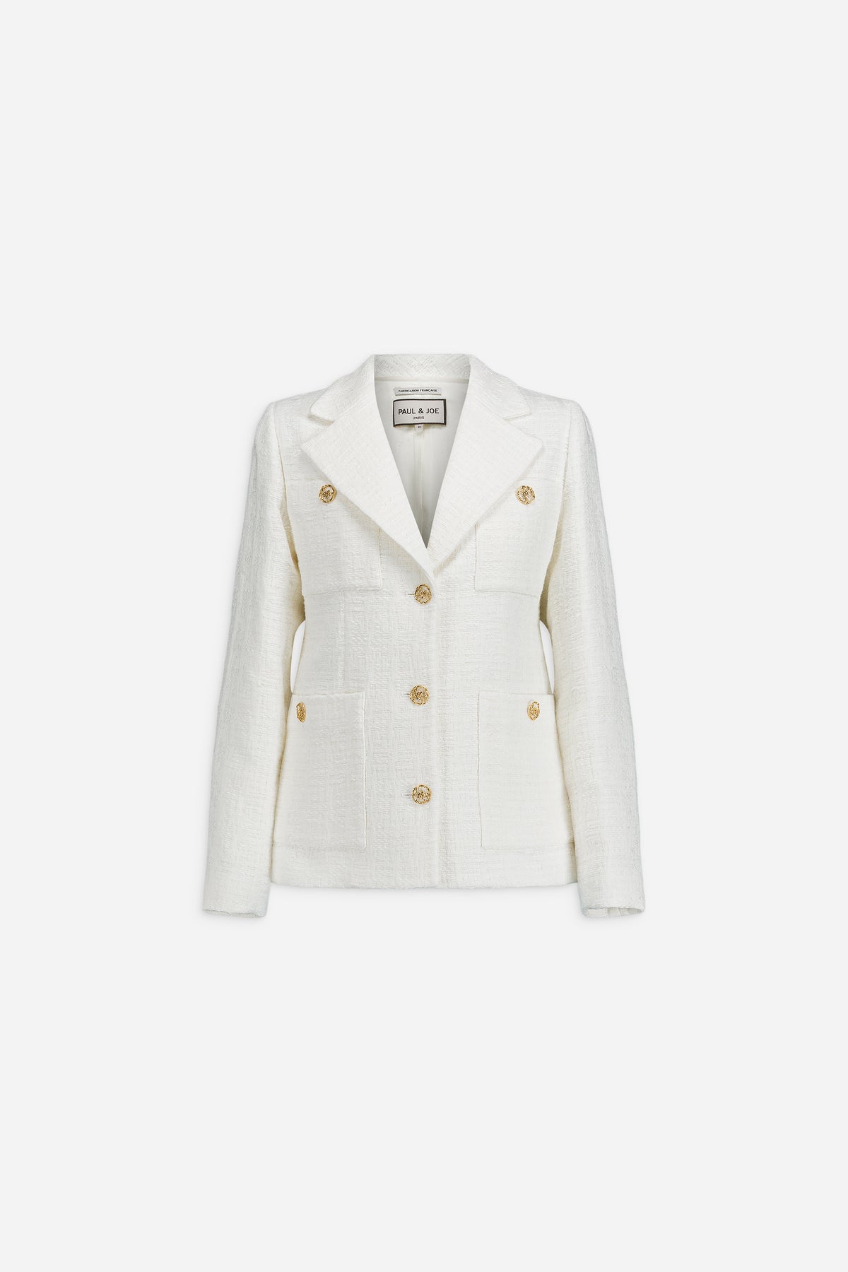 Paul & Joe Laetitia veste tweed lurex cintrée
