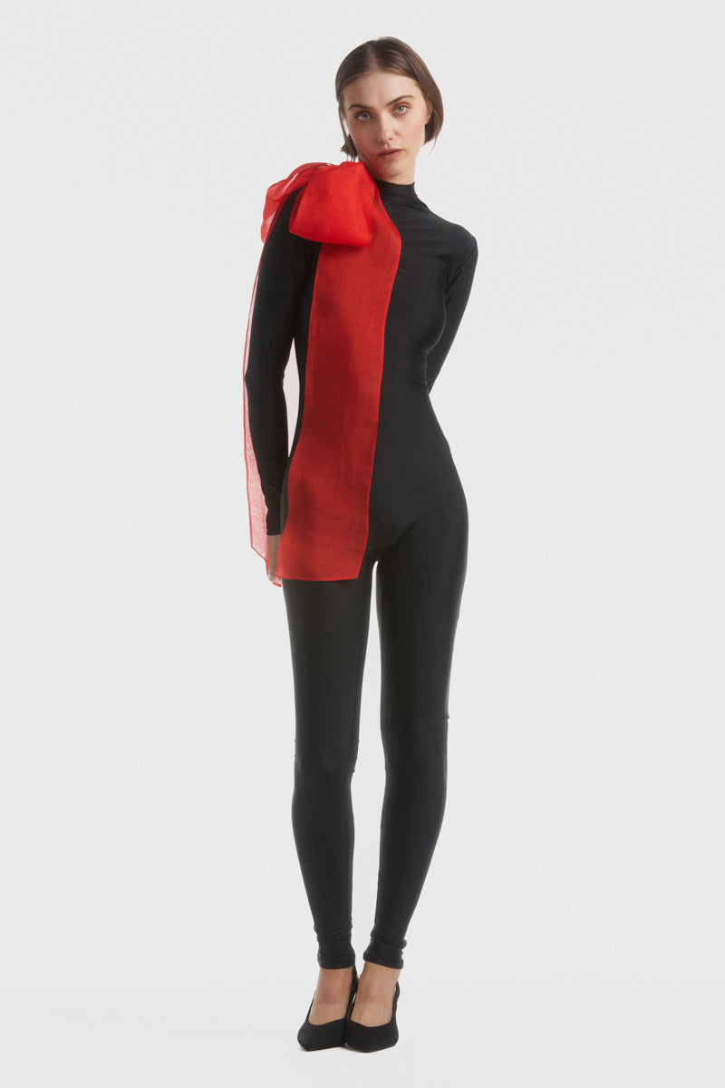 ATU Body Couture Catsuits combinaison Luna nœud rouge S