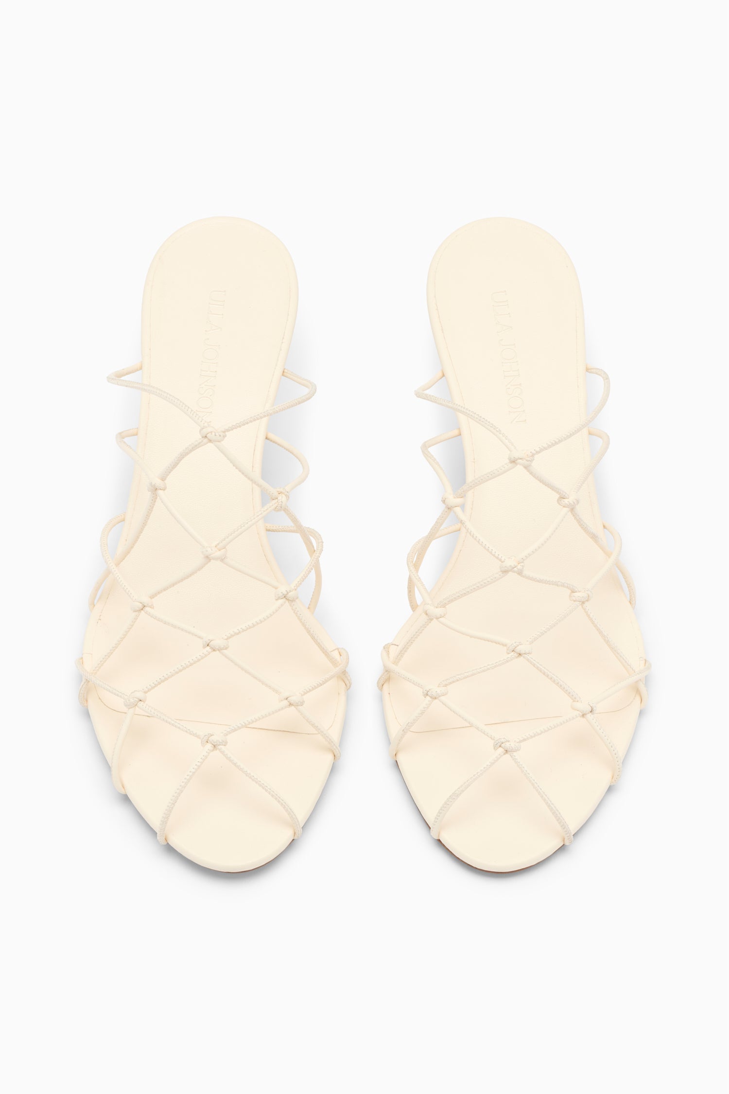 Ulla Johnson Colette PF261003 sandale talon Pearl