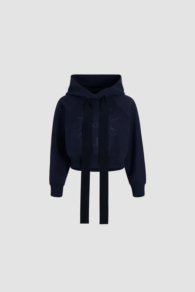 Patou JE069 sweat capuche Navy Black taille M coton bio